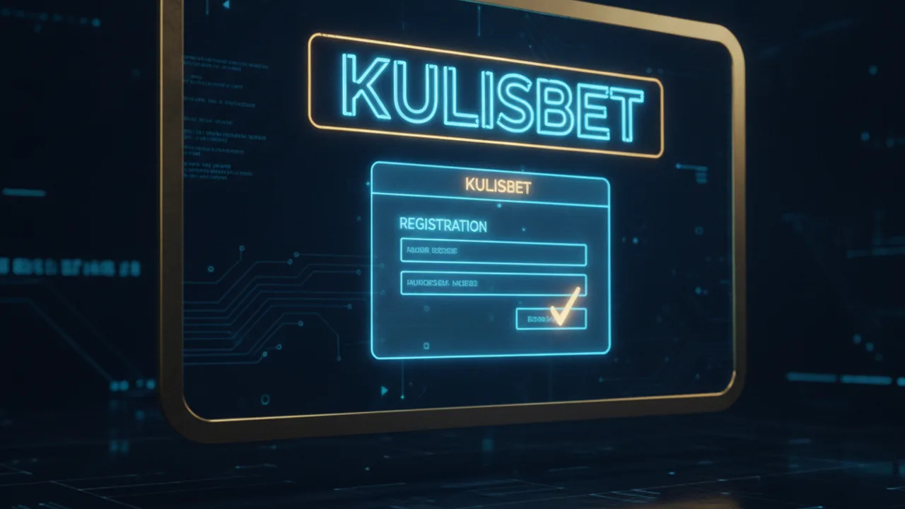 Kulisbet kayıt formu hologramı ve onay işareti